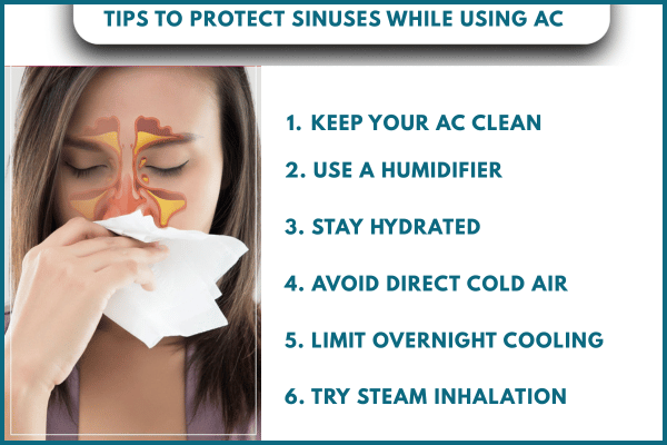 Simple Tips to Protect Your Sinuses While Using AC